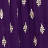 Elegant Purple Georgette Lehenga